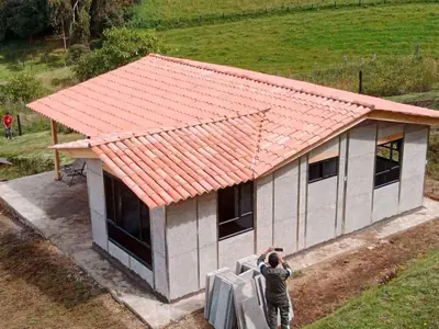 Casa en plaqueta de concreto 1 piso CONCASAYA